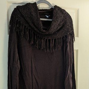 POW WOW Dark Brown Sweater